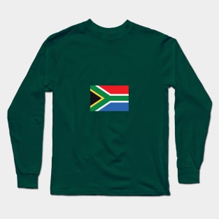 South African Flag Long Sleeve T-Shirt